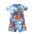 thumbnail image 1 of Avengers Kids Boys T-shirt Tops + Shorts Set Summer Outfits L, 1 of 2