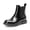 BLACK, variant on BURUDANI Girls Chelsea Ankle Booties Low-Heel Side-Zip Fashion Boots for Toddler, Little & Big Kid