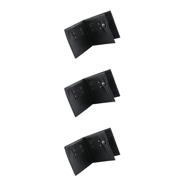 Qarigey Fire Trick Wallet Props Bar Street Decor Purse Show Pouch Pranks Money Card Profession Stage Billfold Storage Performance Type1 NO1