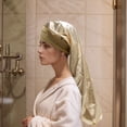 thumbnail image 3 of Unique Bargains Elasticity Shower Cap 1 Pc Gold Tone, 3 of 5