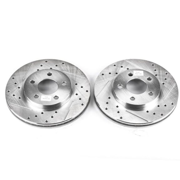 Power Stop AR8350XPR Evolution Drilled & Slotted Rotors -Front
