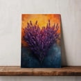 thumbnail image 5 of Lavender Flower Canvas Wall Art 8x12 inches - Muted Farmhouse Botanical Floral Lavender Flower Watercolor Decor for Cozy Room, 5 of 5