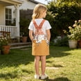 thumbnail image 7 of OSOLU Overall Dress For Girls Adjustable Straps Ice Cream Printed Loose Fit Suspender Dress With Pockets Kids Girl Summer Clothes 4-13Y, 7 of 7
