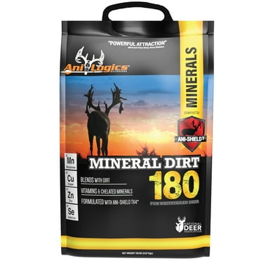 Ani-Logics Outdoors Mineral Dirt 180 Deer Mineral, 20lb Bag Single