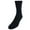 Black, variant on Dr. Scholls Men's Big & Tall Diabetic and Circulatory Odor-X Ankle Socks, 4 Pack