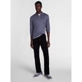 thumbnail image 2 of George Men's Interlock Polo Shirt with Long Sleeves, Sizes S-5XB, 2 of 5
