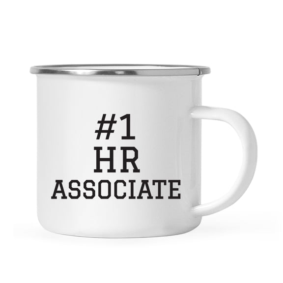 Koyal Wholesale Stainless Steel Campfire Coffee Mug, #1 HR Associate, 1-Pack