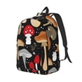 thumbnail image 2 of Yiaed Various Mushrooms Print Backpack, Premium Laptop Backpack, Travel Backpack for Women, Lightweight Backpacks, Comfortable Back Pack-Small, 2 of 5