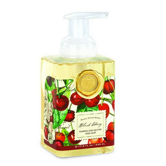 Michel Design Works Savon Moussant pour les Mains, 17,8 Onces, Cerise Noire