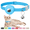Blue, variant on LHYXU Cat Collar, Reflective Kitten Collar with Breakaway Tracking Device Holder and Bell, Lightweight GPS Tracker Collar for Cats and Puppies (Black)