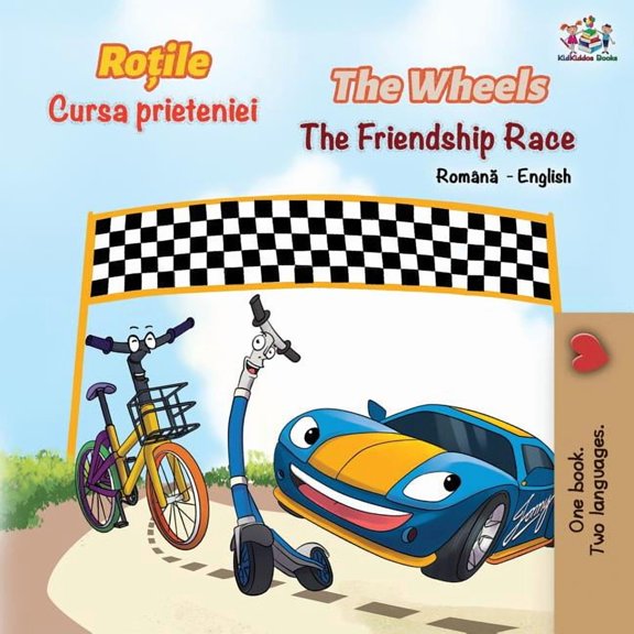 Romanian English Bilingual Collection The Wheels The Friendship Race (Romanian English Bilingual Book), (Paperback)