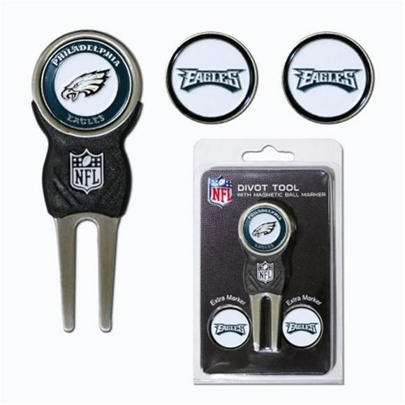 Team Golf Philadelphia Eagles Divot Tool Pack with Signature tool