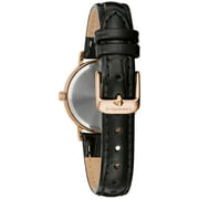 Caravelle by Bulova Women's Rose-Tone Strap Watch with Rose-Tone Dial