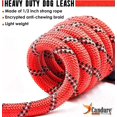 thumbnail image 4 of GHSDFBB Dog Lead with Soft Padded and Anti Slip Comfortable Rope Handle, 5 FT Strong Dog Leads, Highly Reflective Dog Leash for Puppy (Red), 4 of 7
