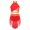 Fluorescent Orange, variant on CHICTRY Kids Girls Shiny Dimonds Halter Crisscross Back Lyrical Dance Dress Ballet Leotard Modern Contemporary Dancewear Navy Blue 6