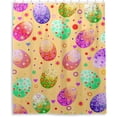 thumbnail image 2 of Coolnut Easter Bunny Egg Shower Curtain, Waterproof Washable Bathroom Shower Curtain, Durable Polyester Cloth Fabric Bathroom Decor Set with 12 Hooks,60 x 72 inches, 2 of 6