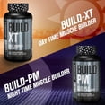 thumbnail image 5 of Jacked Factory Build-XT Daily Muscle Builder & Performance Enhancer - Muscle Building Supplement for Muscular Strength & Growth | Trademarked Ingredients Peak02, ElevATP, & Astragin - 60 Veggie Pills, 5 of 5