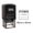 Black, variant on Printtoo Self Inking Dater Stamp With Entered Text Office Stationery Document Date Rubber Stamp-Black