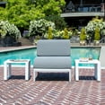 thumbnail image 4 of Patioflare Leaf Modular Armless Patio Chair, Grey, 4 of 8