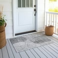 thumbnail image 6 of Addison Rugs Chantille Indoor/Outdoor Transitional Abstract Gray Washable Rectangle Rug, 1'8" x 2'6", 6 of 6