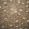 thumbnail image 1 of Ahgly Company Machine Washable Indoor Square Transitional Camel Brown Area Rugs, 6' Square, 1 of 7