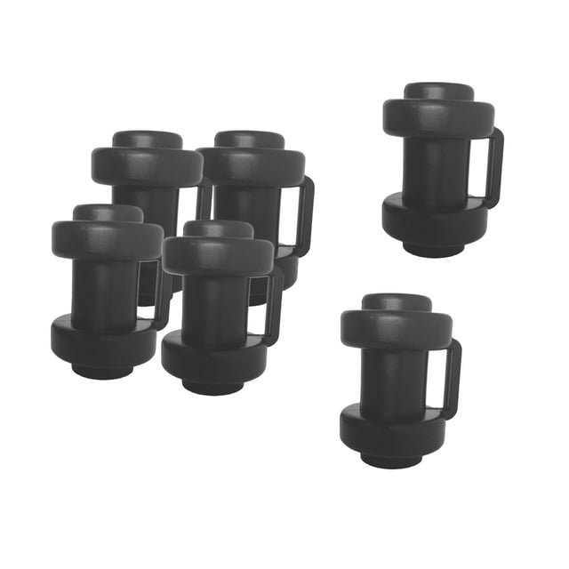relayinert Trampoline Enclosure Pole Caps Trampoline Pole Replacement Parts for Outside 8pcs 6 pcs