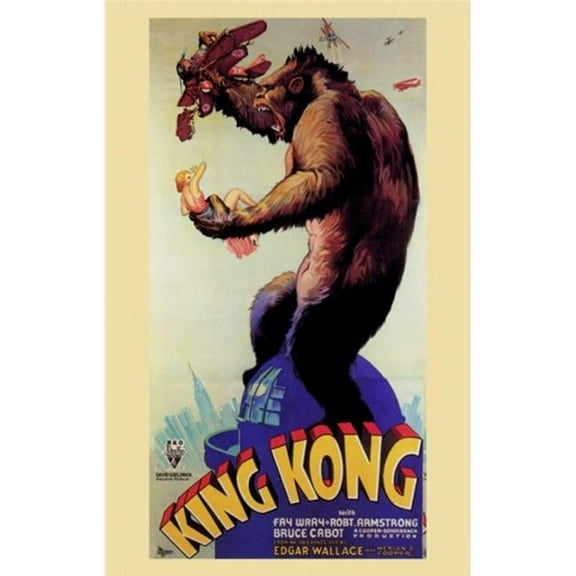 Pop Culture Graphics  King Kong Movie Poster - 11 x 17