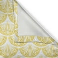 thumbnail image 6 of Ambesonne Yellow and White Grommet Curtain, Round Floral Motif, 50" x 54", Earth Yellow White, 6 of 6
