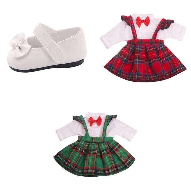Zapatos de muñeca de dibujos animados para niñas, accorios de ropa para muñecas americanas de 18 pulgadas y 43cm, juguete DIY para niñas de 7cm / Muñecas y accorios