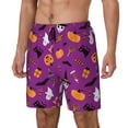 thumbnail image 1 of Fotbe Halloween2 Traje de Baño para Hombre – Shorts de Natación de Secado Rápido con Forro y Bolsillos-3X-Large, 1 of 6