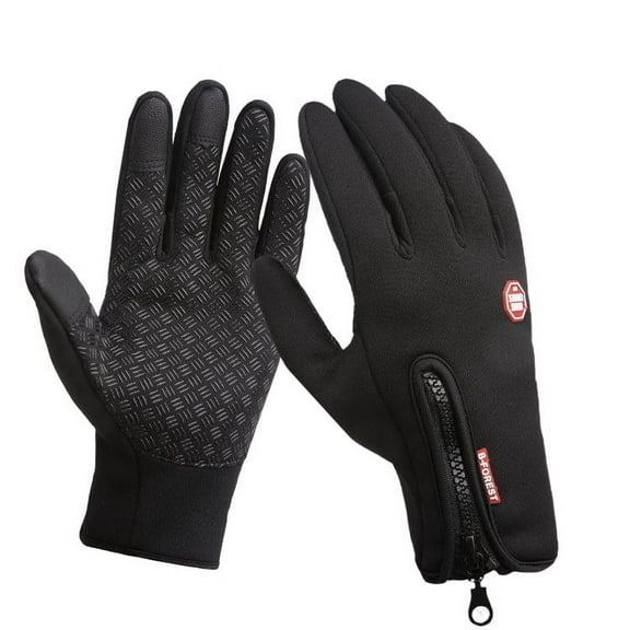 Winter Gloves, Waterproof & Windproof Thermal Gloves Unisex, Touch Screen Warm Gloves, Adjustable