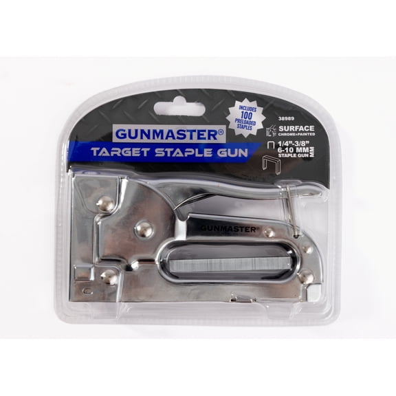 Gunmaster Target Stapler with 100 Preloaded Staples