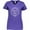 Purple, variant on Inktastic Blessed to Be a Gigi Grandma Women's V-Neck T-Shirt