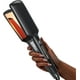 thumbnail image 1 of Plancha de pelo VANESSA PRO Flat Iron, plancha de titanio 100 % puro para una sola pasada para lograr un aspecto elegante, riza maravillosamente y alisa bien - 2 pulgadas, 1 of 5
