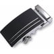 thumbnail image 1 of Men\'s Belt Buckle, Automatic Buckle, Sliding Buckle for Leather Belt - Black, 1 of 5