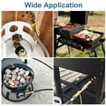 thumbnail image 5 of Ana 7×RV Propane Quick Connect Fittings Adapter Valve Kit 3/8” Flare X 1/4”, 5 of 10
