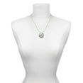 thumbnail image 3 of Delight Jewelry Silvertone Birds Nest with Eggs Silvertone Grandmother Ring Charm Necklace, 18", 3 of 4