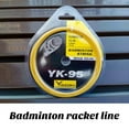 thumbnail image 4 of CSChome Accessoires de Raquette de Badminton Remplacement de Raquette de Badminton Haute Élasticité Longue Durée Raquette de Badminton Colorée Résistante à l'Usure, 4 of 6