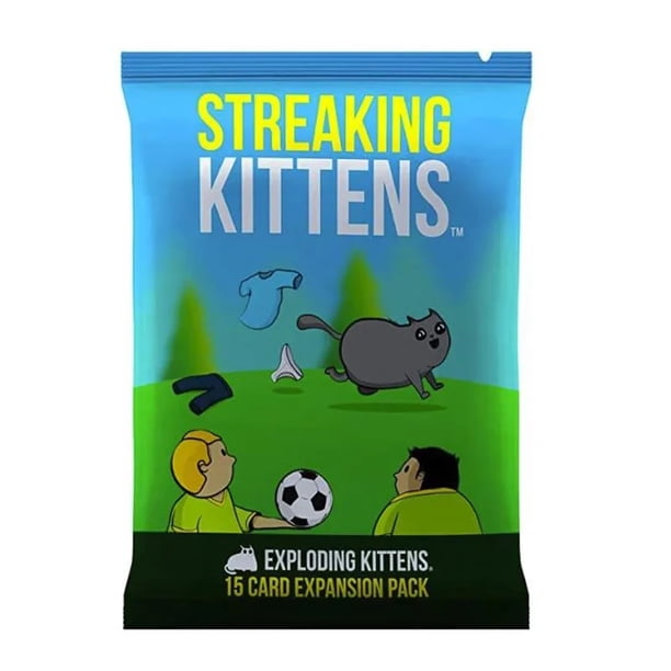 Juego de cartas Exploding Kittens Edición original NSFW Party Streaking Kittens Imploding Kittens Expansion Barking Kittens Bears vs B