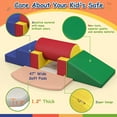 thumbnail image 5 of Tolead Crawling and Sliding Soft Foam Block, Crawl Activity Play Set, Multi-color, 5 of 8