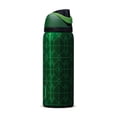 thumbnail image 1 of Owala Wicked FreeSip Botella de agua aislada de acero inoxidable con pajita para deportes y viajes, botella de agua deportiva sin BPA, 32 oz, Elphaba (verde), 1 of 1