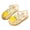 Gold, variant on Baby Girls Closed Toe Crystal Jelly Sandals Non-Slip Soft Sole Wading Beach Shoes for Toddler Summer Water Play, Size Infant