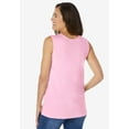 thumbnail image 2 of Woman Within Plus Size Perfect Scoopneck Tank (Petite Available), 2 of 6