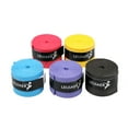 thumbnail image 3 of Graflsoa 5-Piece Multi-Color PU Racket Overgrips for Enhanced Grip and Comfort, Moisture-Wicking, Vibration Dampening, Suitable for Tennis, Badminton, Fishing Rods, and Bike Handlebars, 3 of 5
