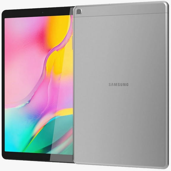 Restored Samsung Galaxy Tab A 10.1 (2019) 32GB Silver SM-T510 Wi-Fi (Refurbished)