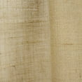 thumbnail image 4 of SARO 0811.N4284 Burlap Jute Country Chic Curtain Panel - Natural, 4 of 5