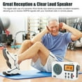 thumbnail image 4 of EIGTHTAIL Portable AM FM Radio with LCD Display   Personal Pocket Radio with Best Reception  USB Cable or 4AA Batteries Powered Digital Stereo Radio Player for Home & Outdoor  Perfect Gif, 4 of 9