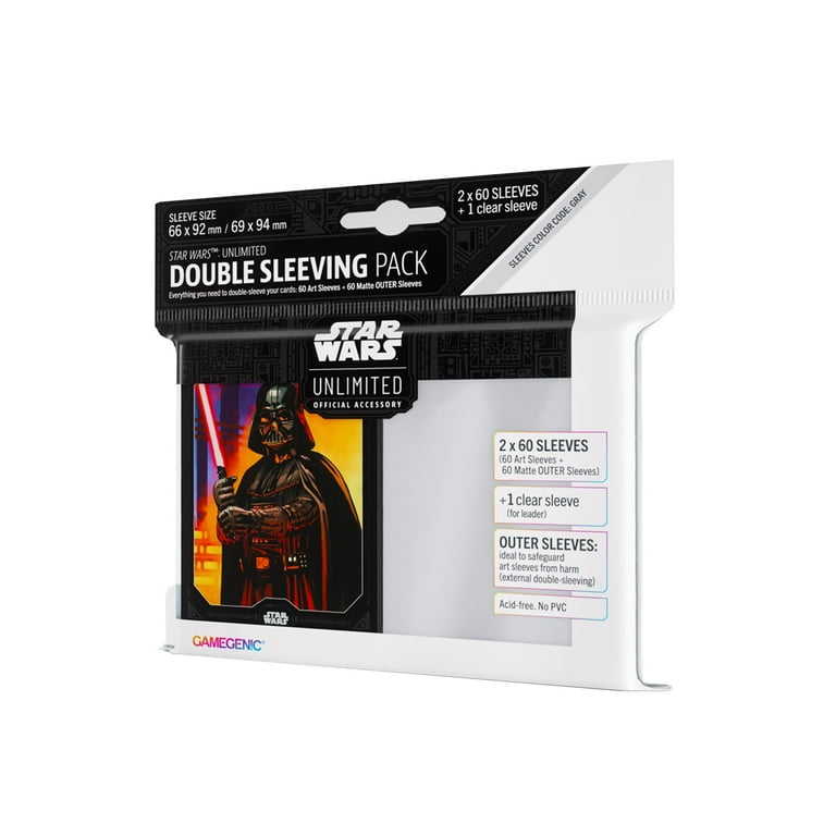 darth vader card sleeves Bushiroad Sleeve Collection HG Vol.1278: STAR WARS - Darth Vader (60-Pack) - Bushiroad Card Sleeves - Card Sleeves