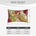 thumbnail image 6 of Balery Bright Mushrooms Bedding Queen Pillow Cases - Envelope Closure - Soft Brushed Microfiber Fabric - Shrinkage and Fade Resistant Pillow Cases-, 6 of 9