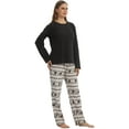thumbnail image 2 of LANBAOSI Woman Winter Fleece Pajamas Set 2 Piece Warm PJ Set Size S, 2 of 7
